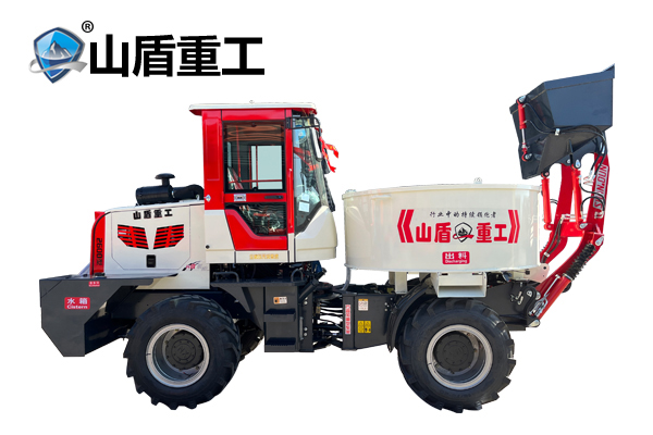 全液壓2600型平口攪拌車