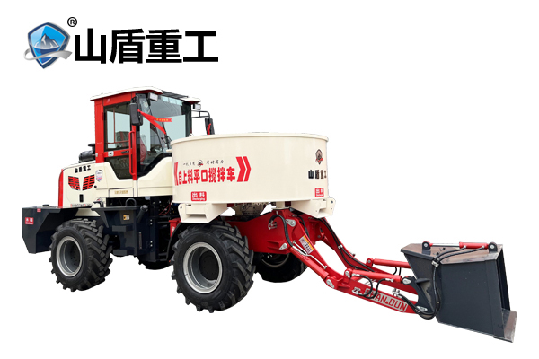 全液壓3200型平口攪拌車